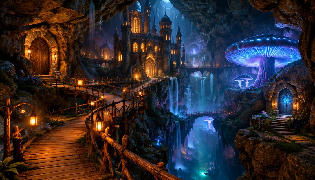 A joyful underwater world full of color and movement